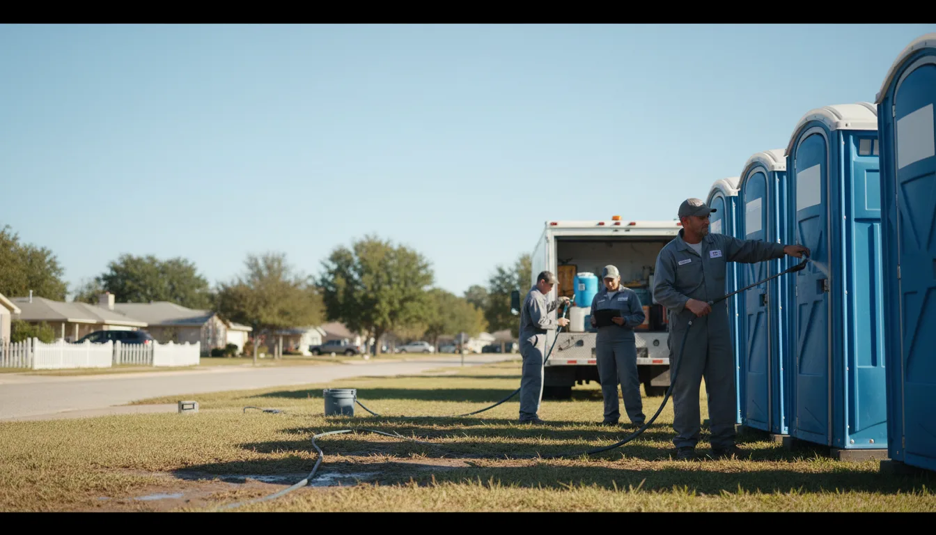 Long-Term Portable Toilet Rental in Byers, KS near me